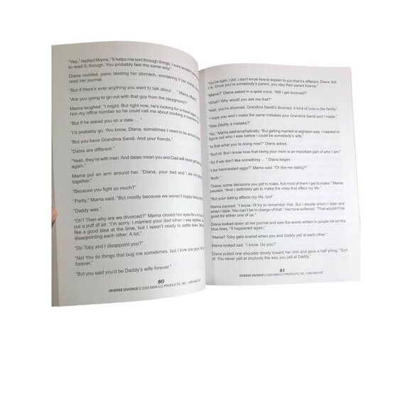 Diverse Divorce: 18 Situation Stories For Use With Children Of Divorce Hess Illu - Picture 8 of 12